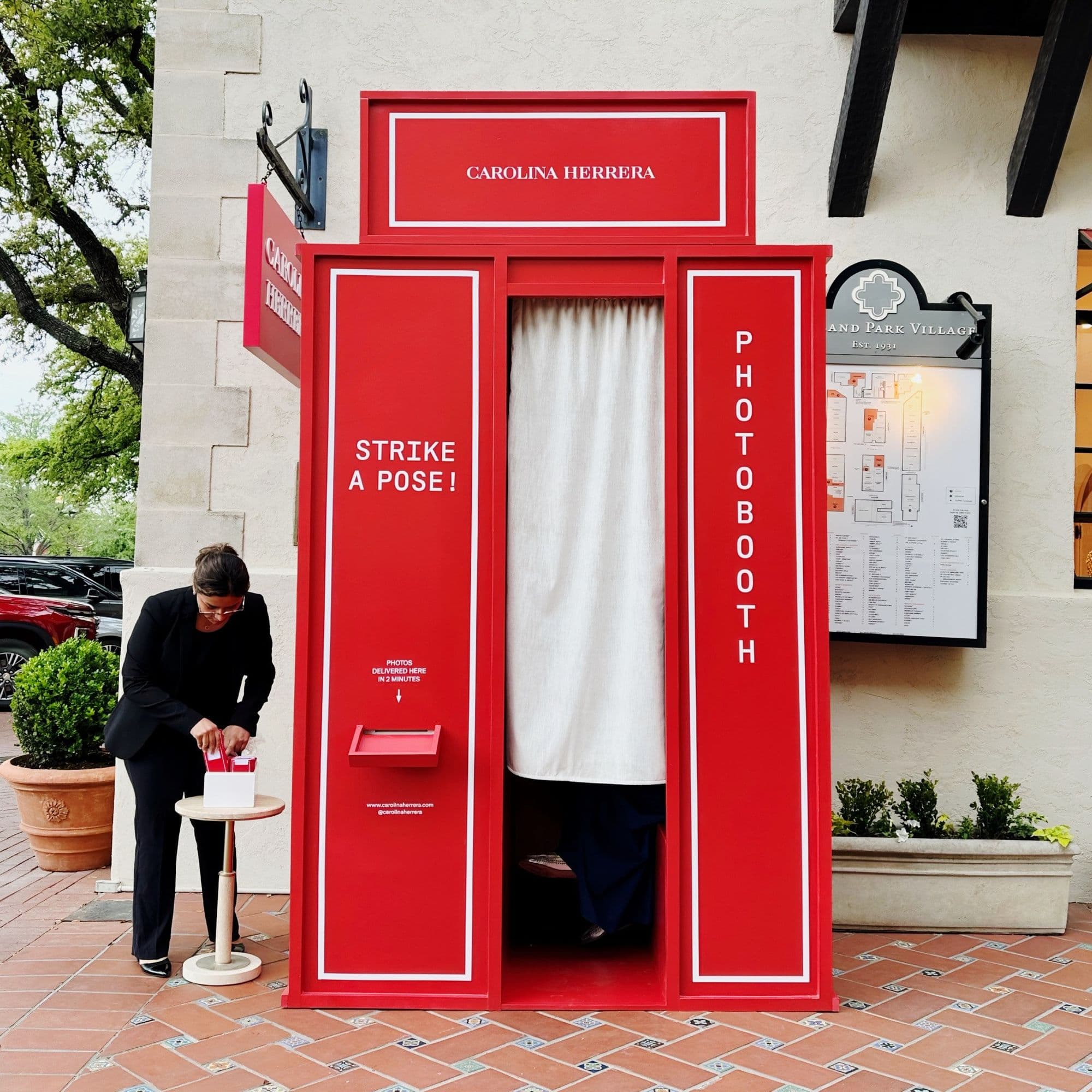 Enclosed Photo Booth