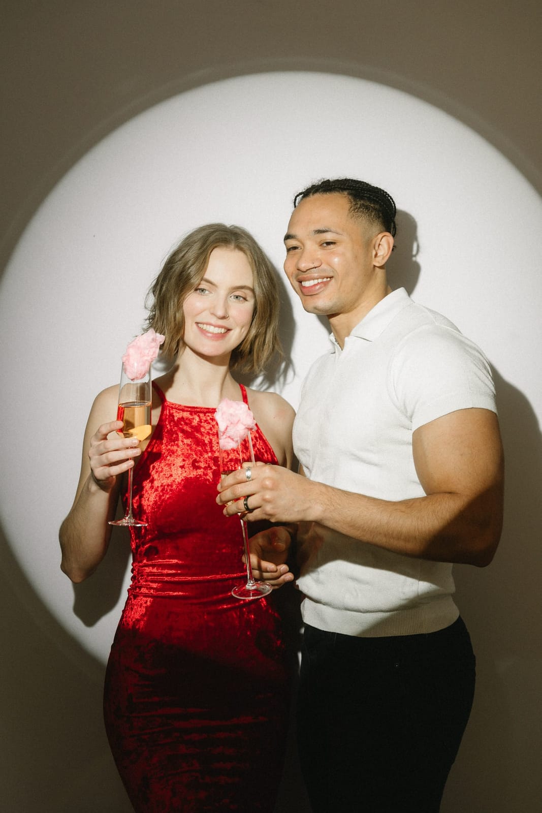 Spotlight Photo Booth at a Dallas wedding by DIVVIA Photo Booths